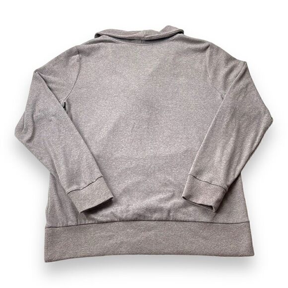 Banana Republic Sweater Mens Large Brown Cowl Neck Button Front Pullover Sweater - Picture 2 of 8